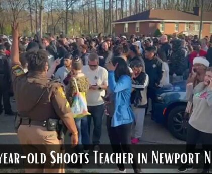 6-year-old shoots teacher in Newport News