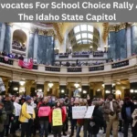 Advocates For School Choice Rally At The Idaho State Capitol