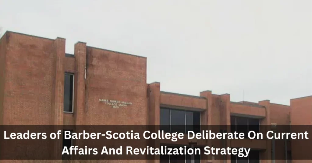 Leaders of Barber-Scotia College Deliberate On Current Affairs And Revitalization Strategy