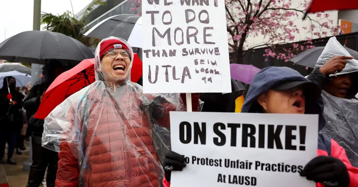 Strike by Los Angeles Unified School District Employees