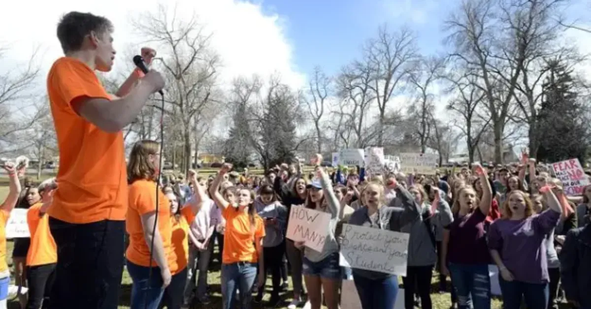 Loveland High School Students Stage Walkout To Protest District's Response To Shooting Threat