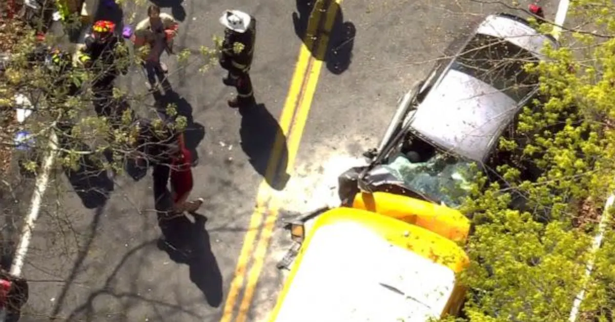 Teen Driver And Three Others Seriously Injured In New York School Bus Crash