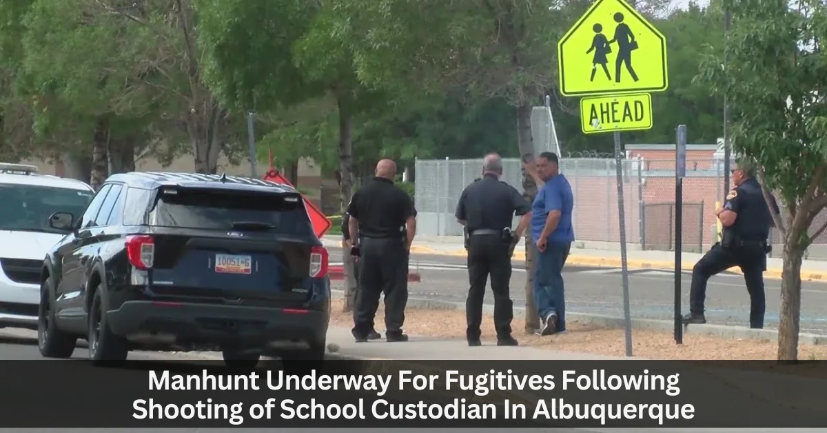 Manhunt Underway For Fugitives Following Shooting of School Custodian In Albuquerque