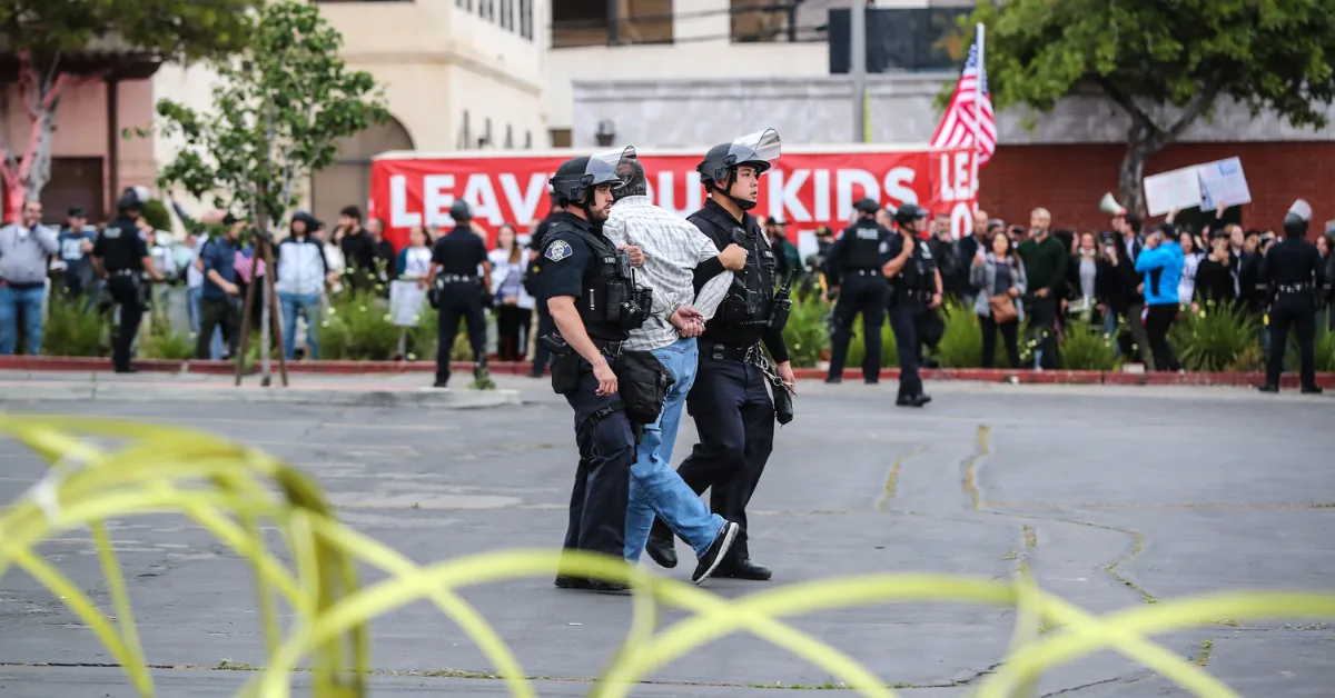 Arrest Made As Groups Clash Over LGBTQ+ Education At Glendale School Board Meeting