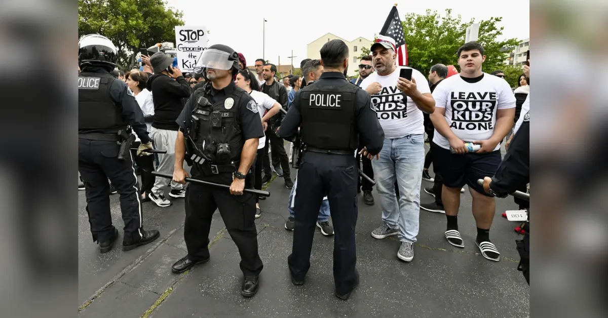 Arrests Made As Chaotic Brawl Erupts During California School Board's Pride Month Discussion