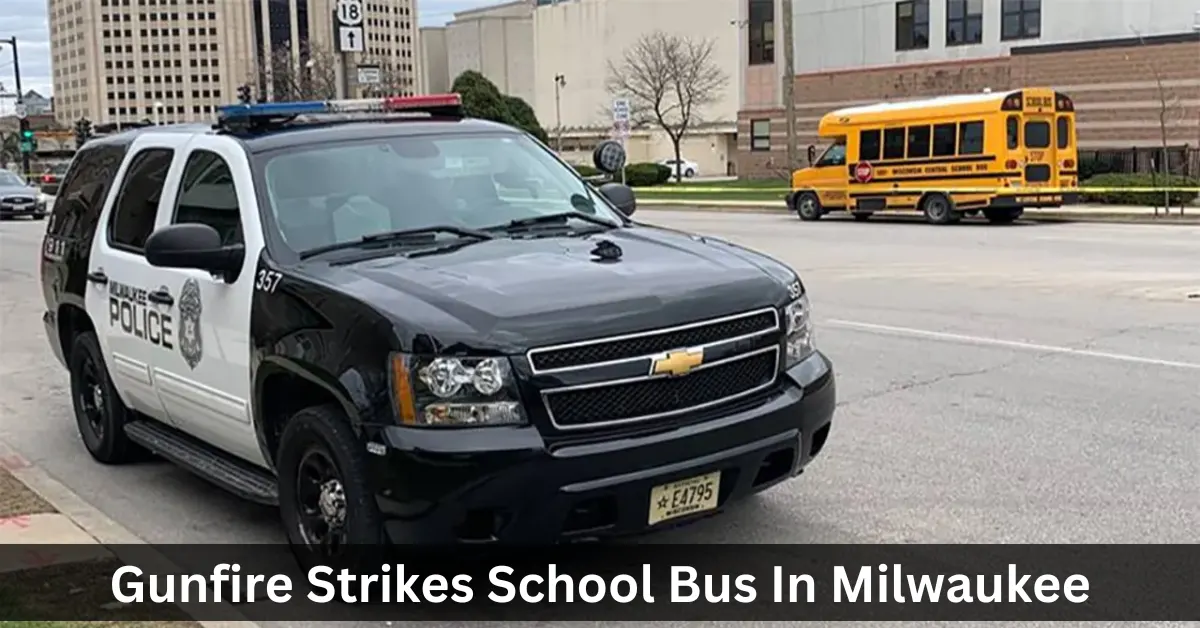 Gunfire Strikes School Bus In Milwaukee