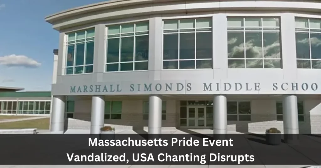 Massachusetts Pride Event Vandalized, USA Chanting Disrupts