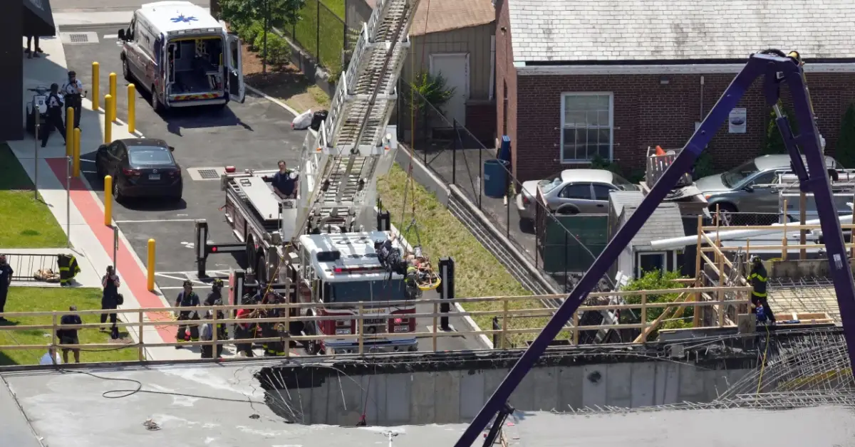 Multiple Injuries Reported As Building Collapses In New Haven, Connecticut