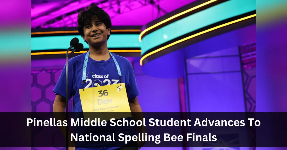 Pinellas Middle School Student Advances To National Spelling Bee Finals