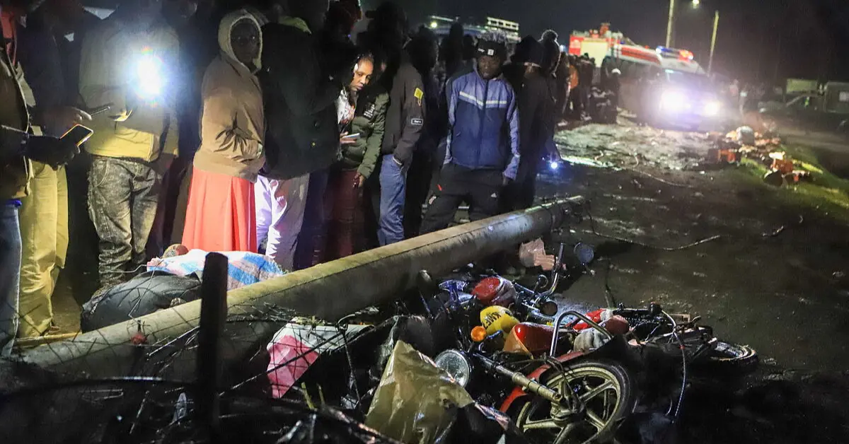  Dozens Perish In Devastating Road Accident In Western Kenya 