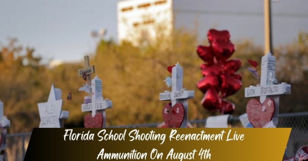 Florida School Shooting Reenactment Live Ammunition On August 4th