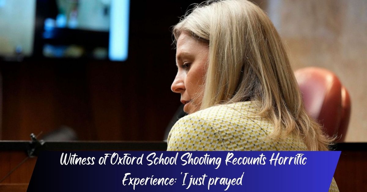 Witness of Oxford School Shooting Recounts Horrific Experience: 'I just prayed'