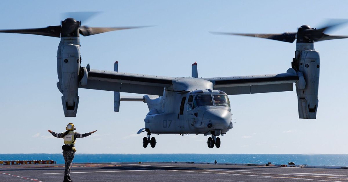 3 US Marines Lose Their Lives In Osprey Crash In Australia