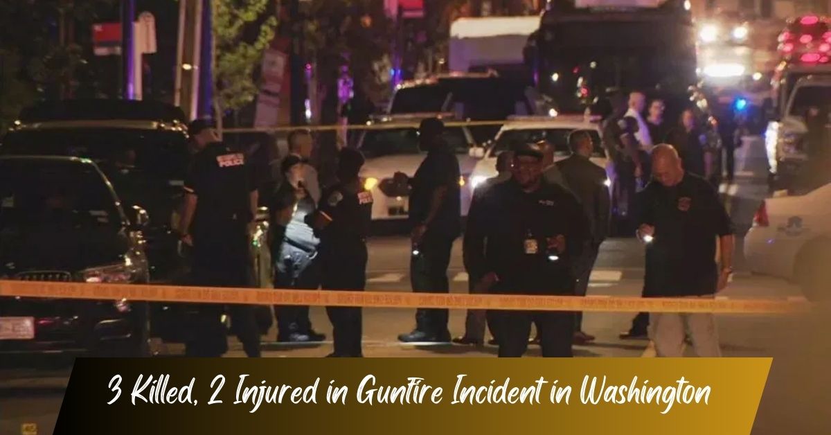 3 Killed, 2 Injured in Gunfire Incident in Washington