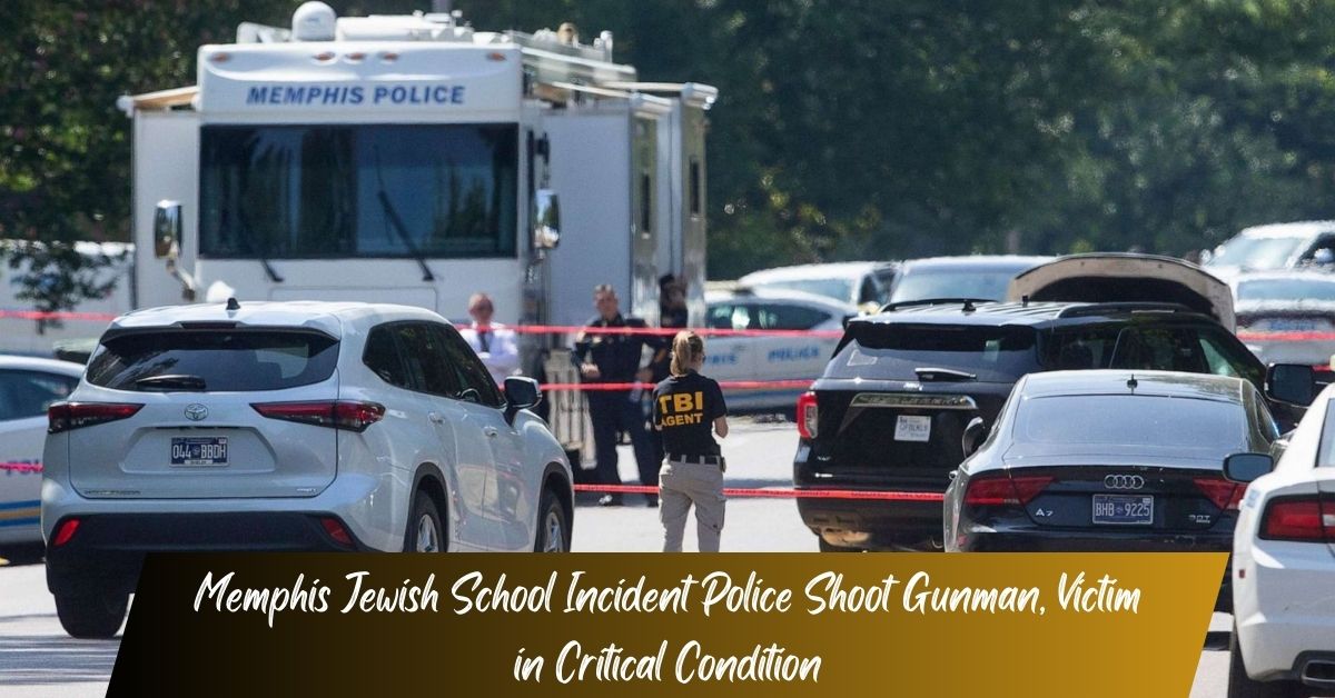Memphis Jewish School Incident Police Shoot Gunman, Victim in Critical Condition