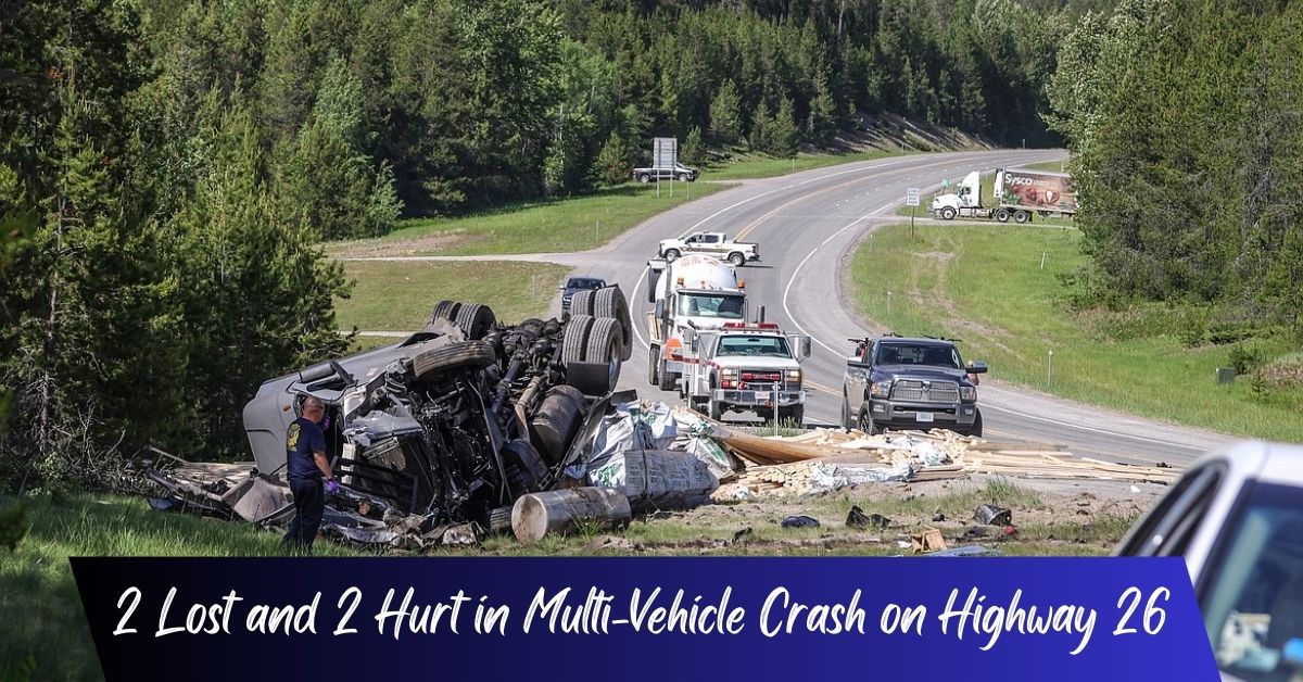 2 Lost And 2 Hurt in Multi-Vehicle Crash On Highway 26