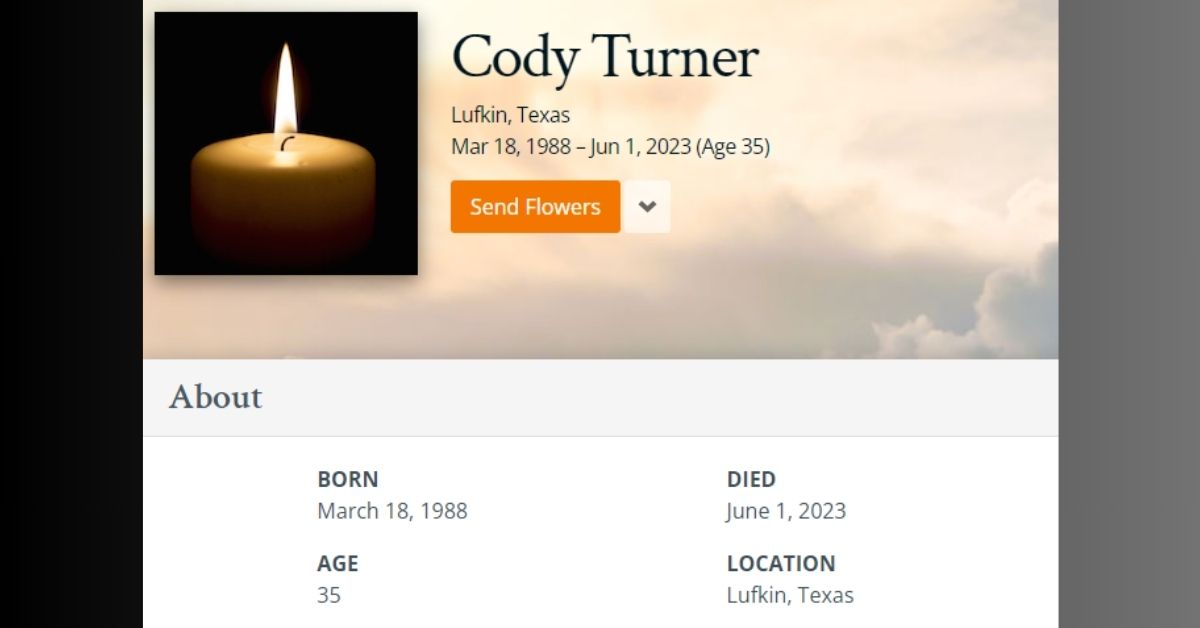 Cody Turner Obituary