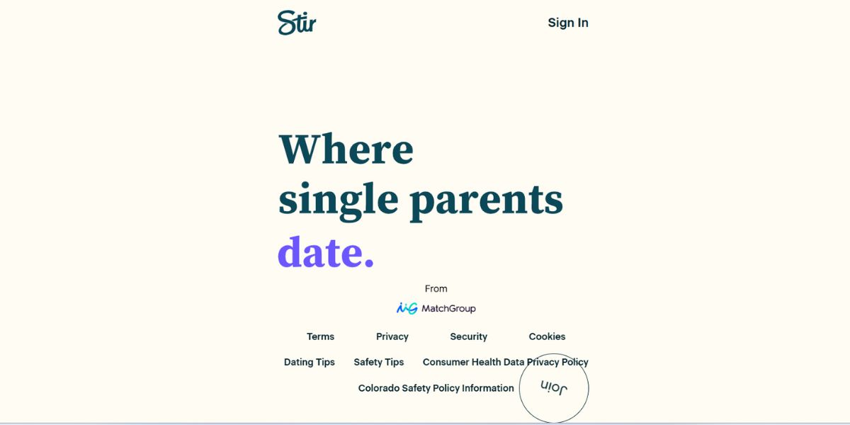Finding a match on Stir is easy