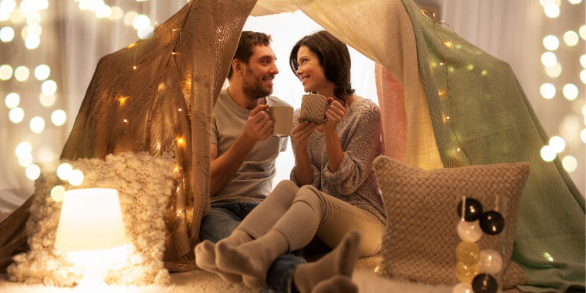 Couples Can Try Indoor Camping