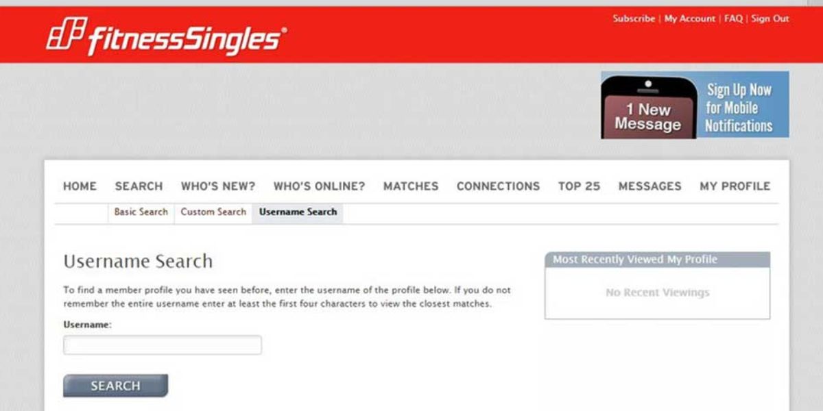Fitness Singles Review