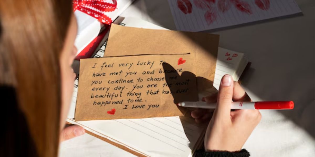 Write Love Letters To Each Other
