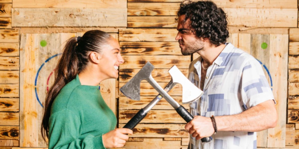Try Axe Throwing For A Playful Challenge